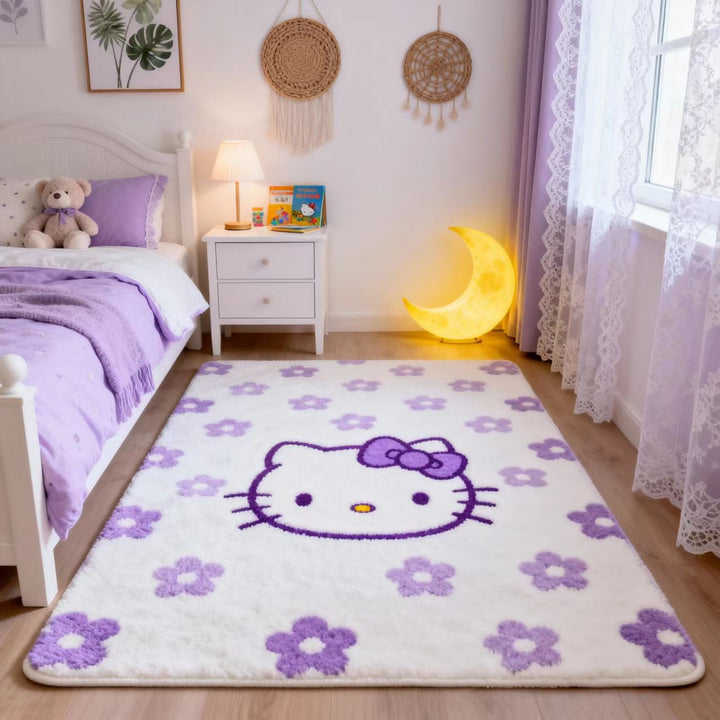 Hello Kitty-Themed Plush Floor Mat Kalsten