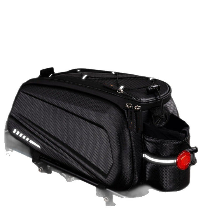 Bike luggage carrier bag with waterproof material and reflective elements Kalsten