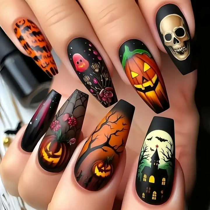 Creative Halloween Nail Art Set Kalsten