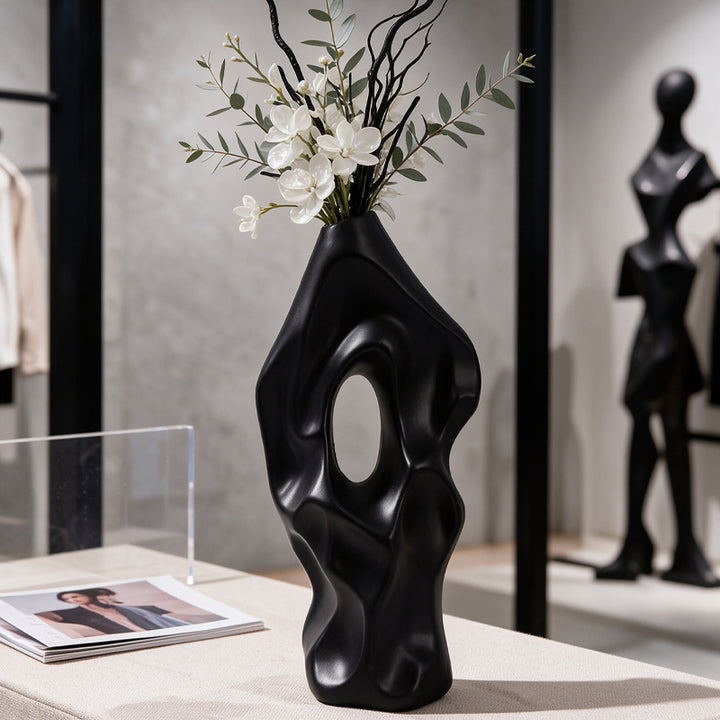 Sculptural Abstract Decorative Vase Kalsten