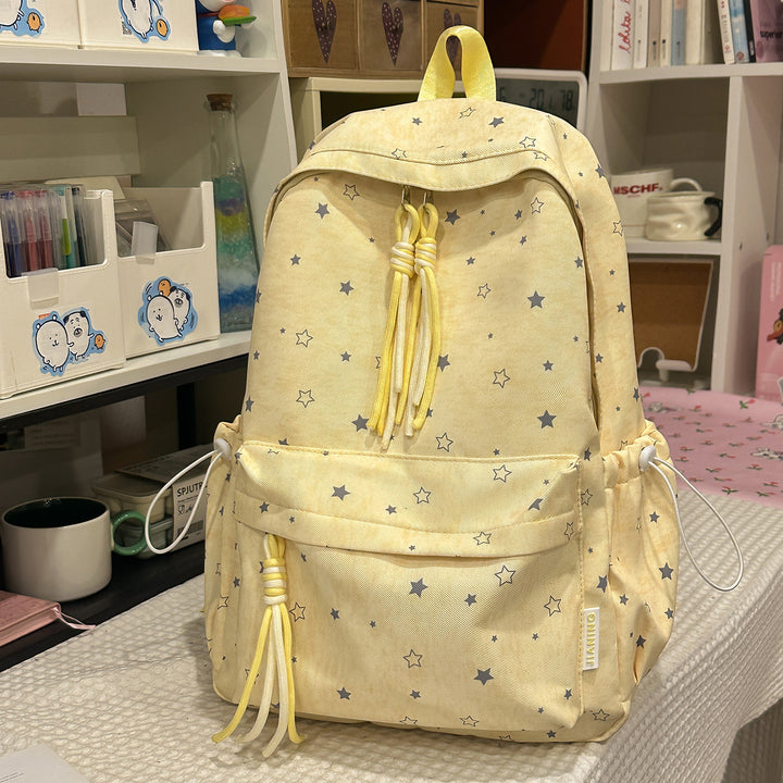 Star Printed Casual Backpack Kalsten