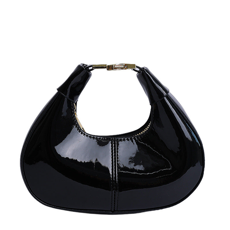 Glossy Patent Leather Evening Handbag Kalsten