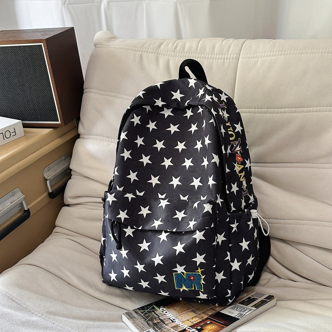 Stylish Star-Patterned Backpack Kalsten 1791204182