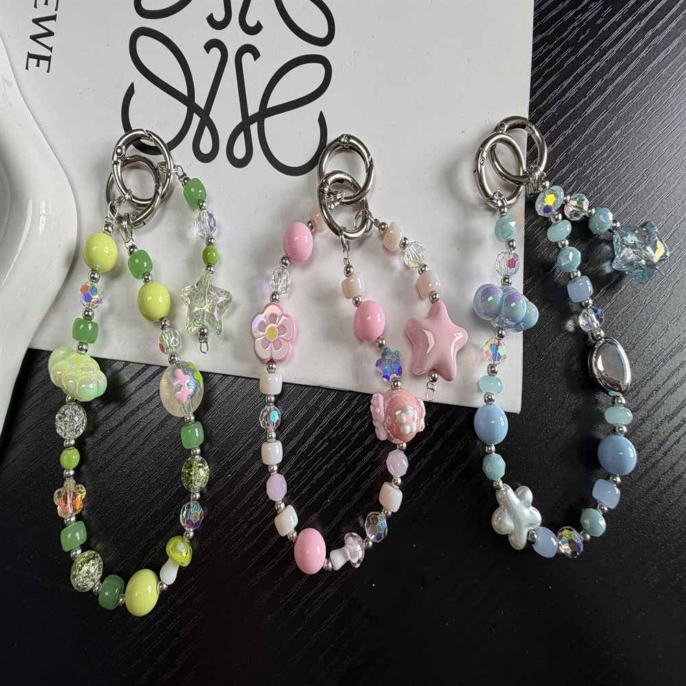 Decorative Beaded Charm Keychain Kalsten 1790134997