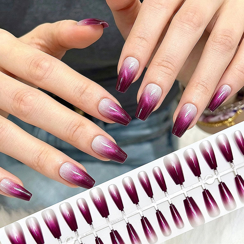 Ombre Gradient Press-On Nails Set
