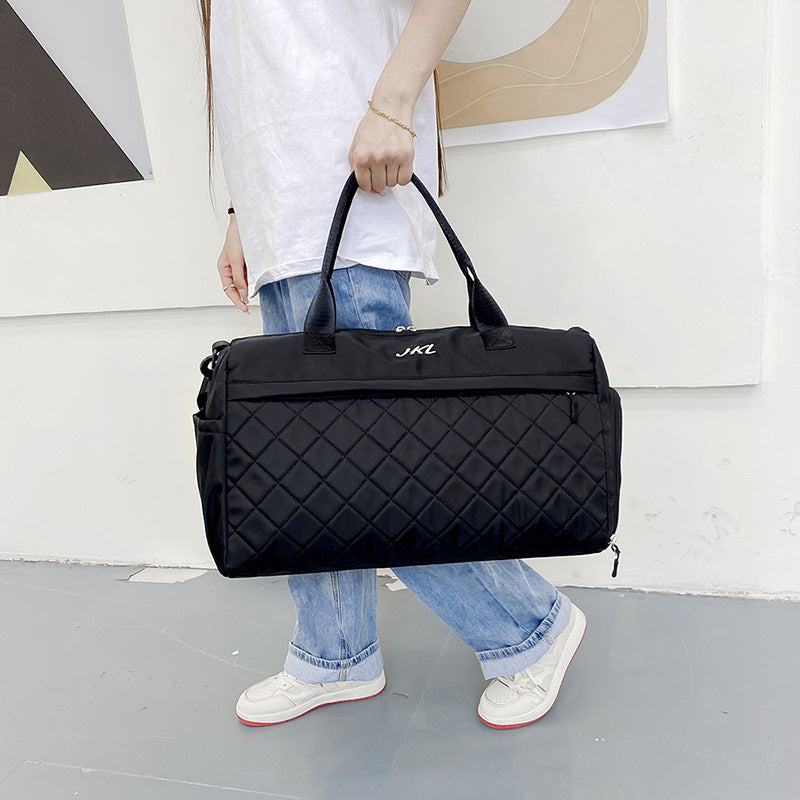 Stylish Quilted Gym Duffel Bag Kalsten