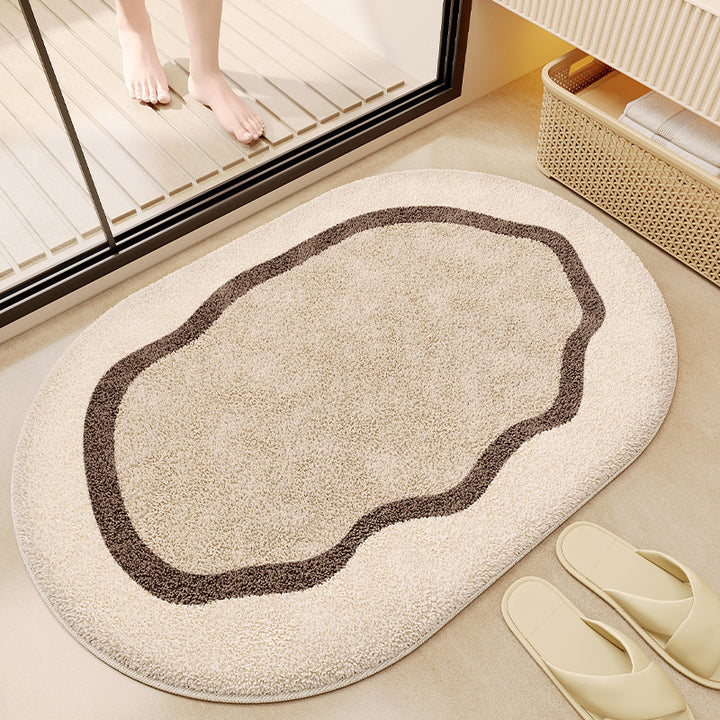 Cozy Camo Bath Mat for Bathroom