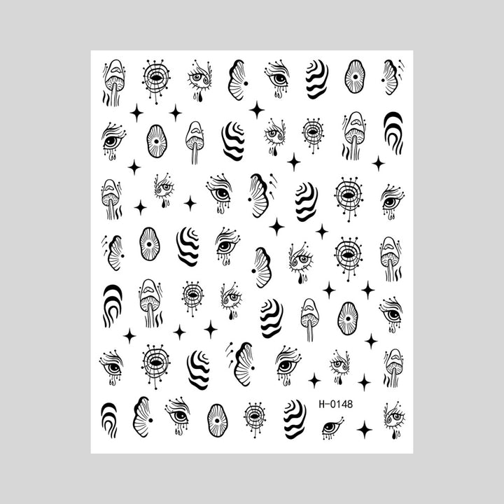 Creative Nail Art Transfer Stickers