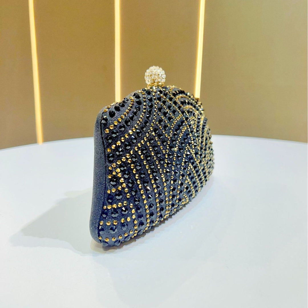 Ornate Beaded Evening Clutch
