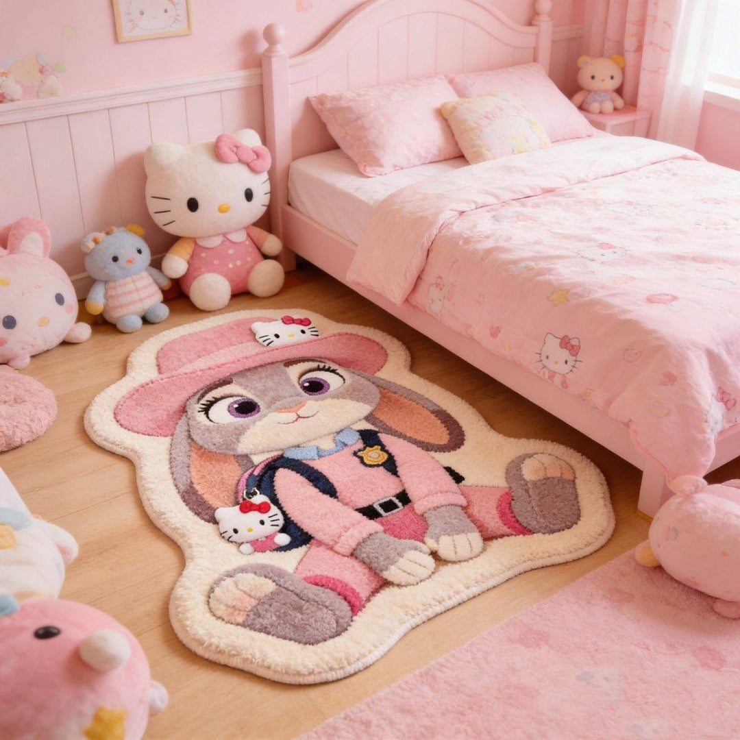 Cartoon Sloth Shaped Area Rug