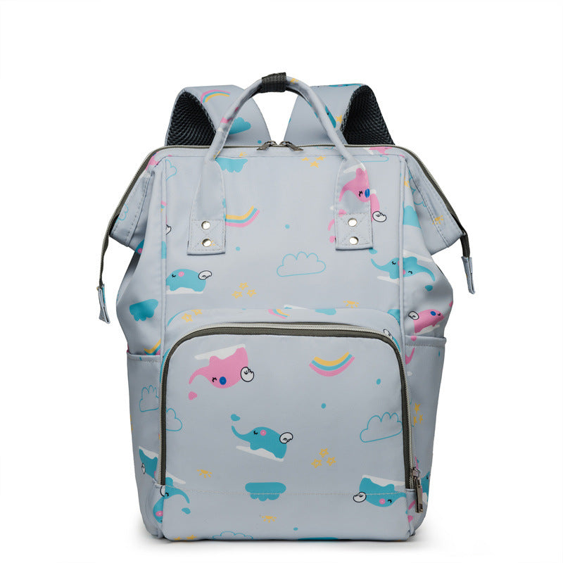 Cat-Themed Multi-Compartment Backpack Kalsten