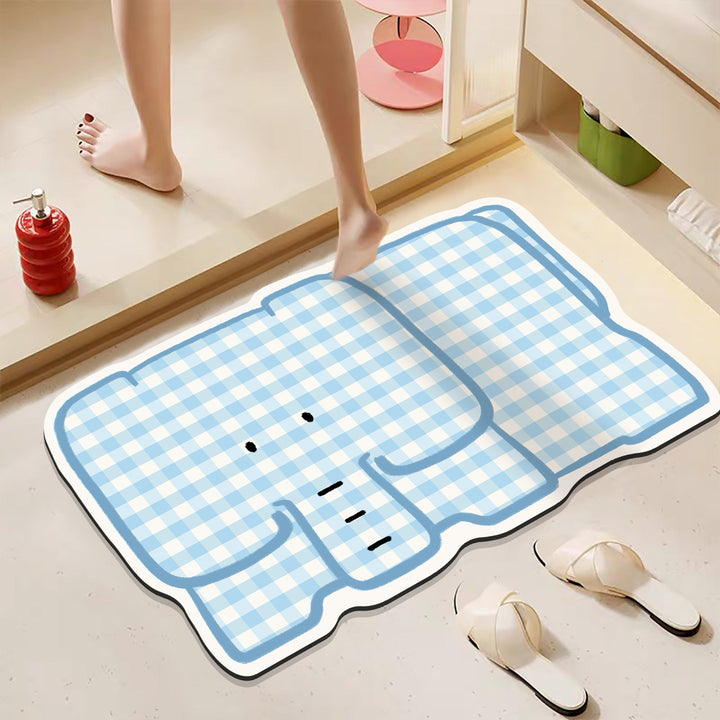 Fun Hamburger-Themed Bath Mat Kalsten