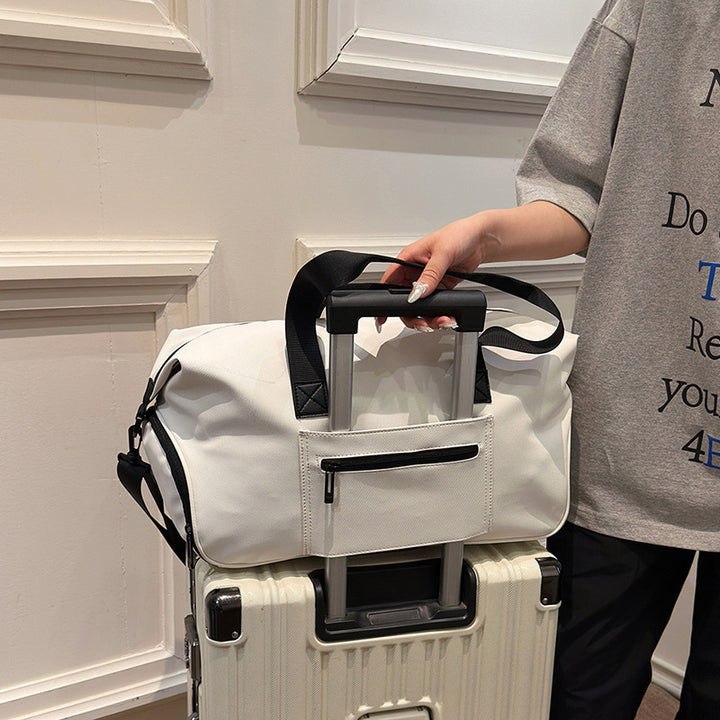 Sporty Everyday Travel Duffle with Practical Outside Pockets Kalsten