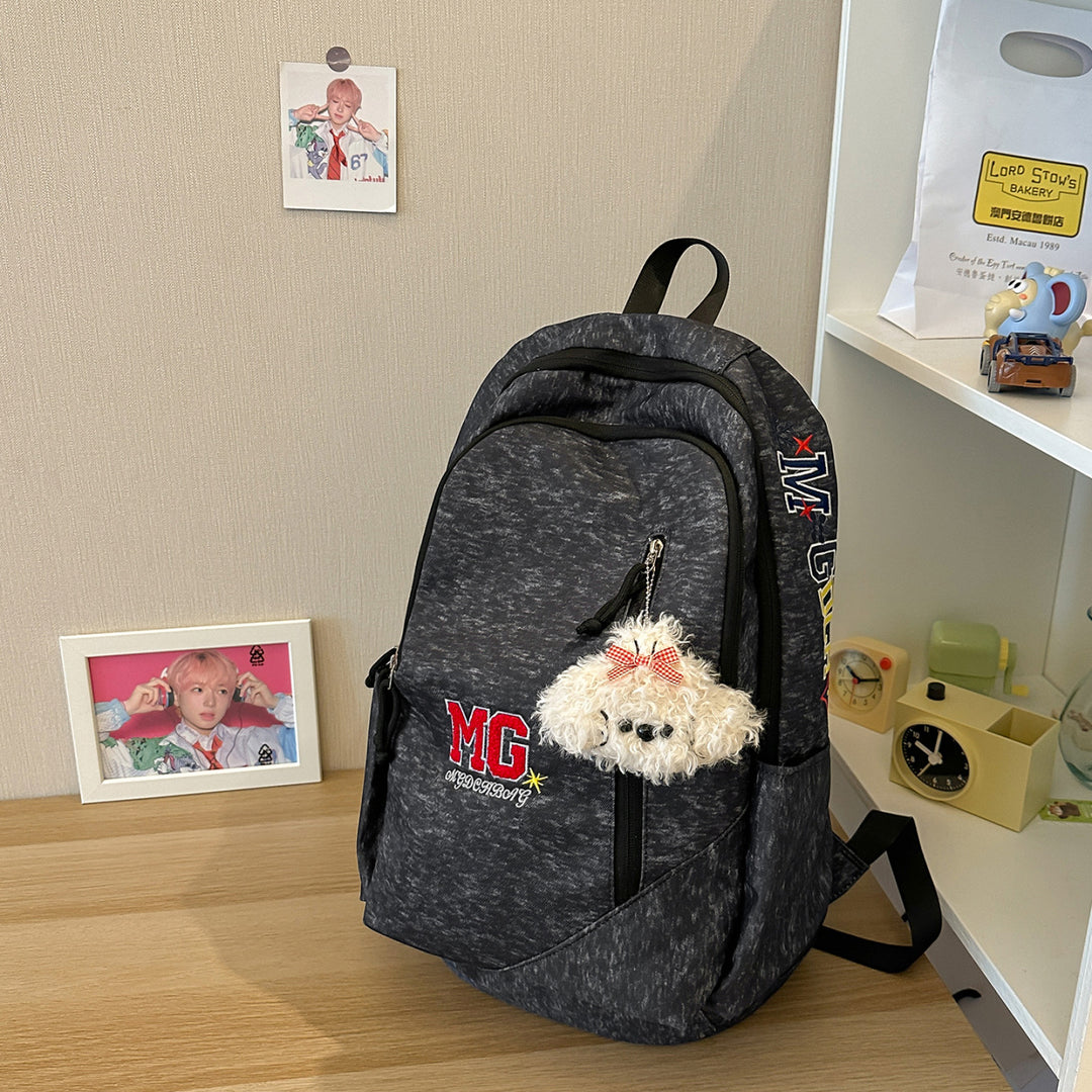 Embroidered Casual Backpack Kalsten