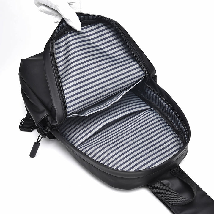 Compact sling backpack with multifunctional storage compartments Kalsten