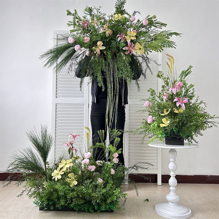 Lush Multi-Flower Display
