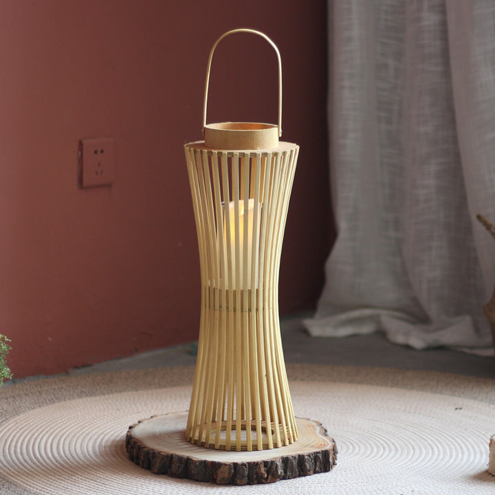 Modern lantern with braided design Kalsten