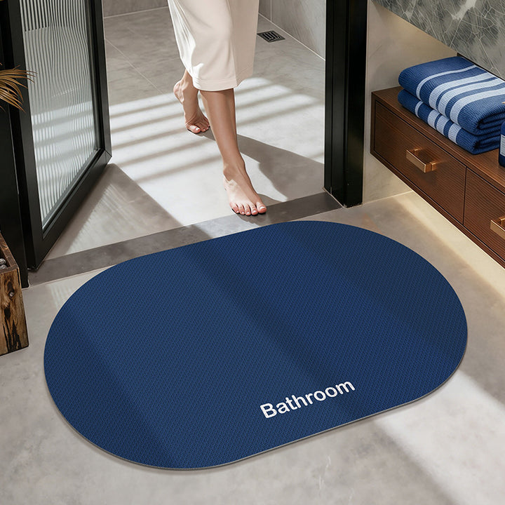 Non-Slip Round Bath Mat Kalsten
