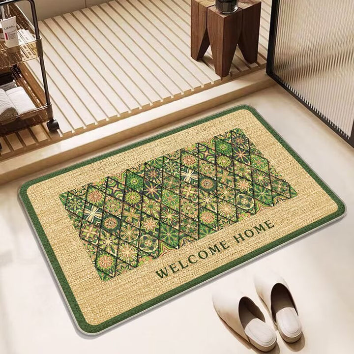 Butterfly-Inspired Decorative Bath Mat Kalsten