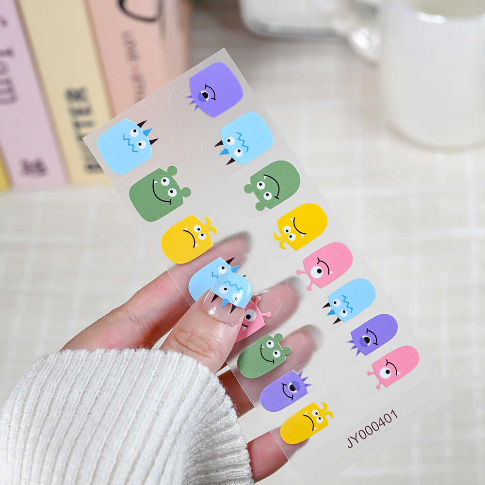 Vibrant Nail Art Stickers