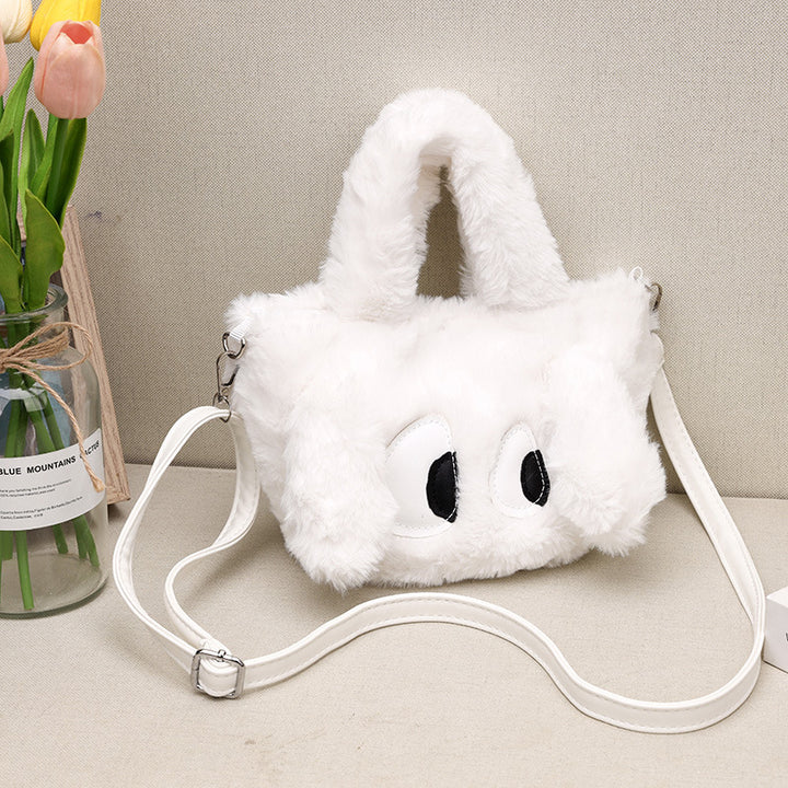 Cute Animal-themed Plush Handbag