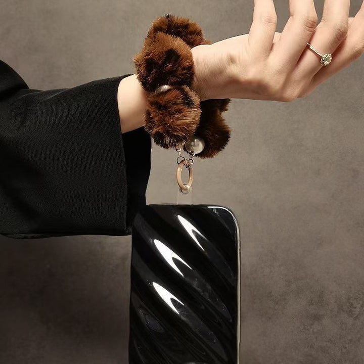 Decorative Fur Pom Pom Keychain Kalsten