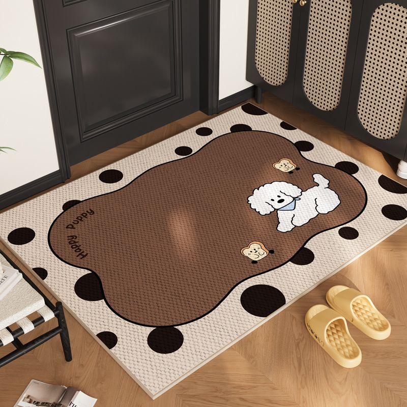 Adorable Cat-Themed Welcome Mat