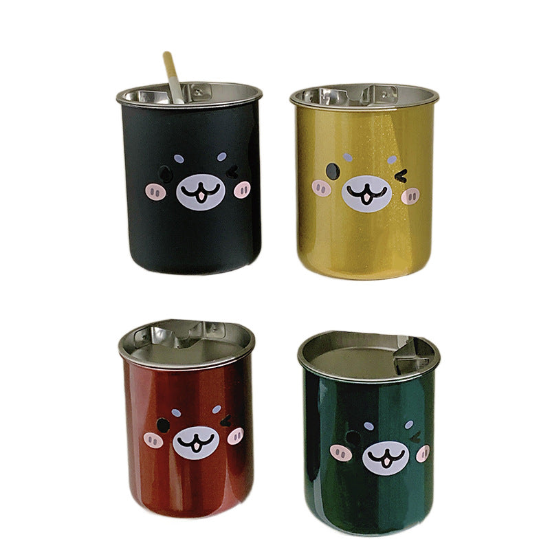 Multifunctional drinking container with cute animal face Kalsten