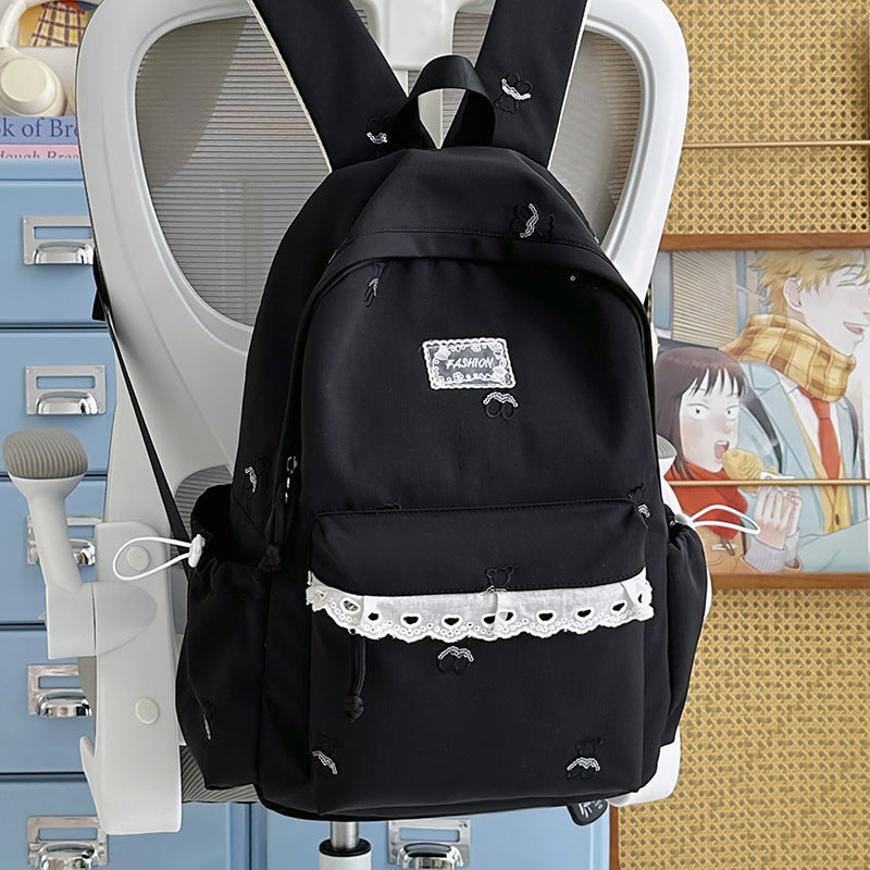 Charming Embroidered Backpack Kalsten