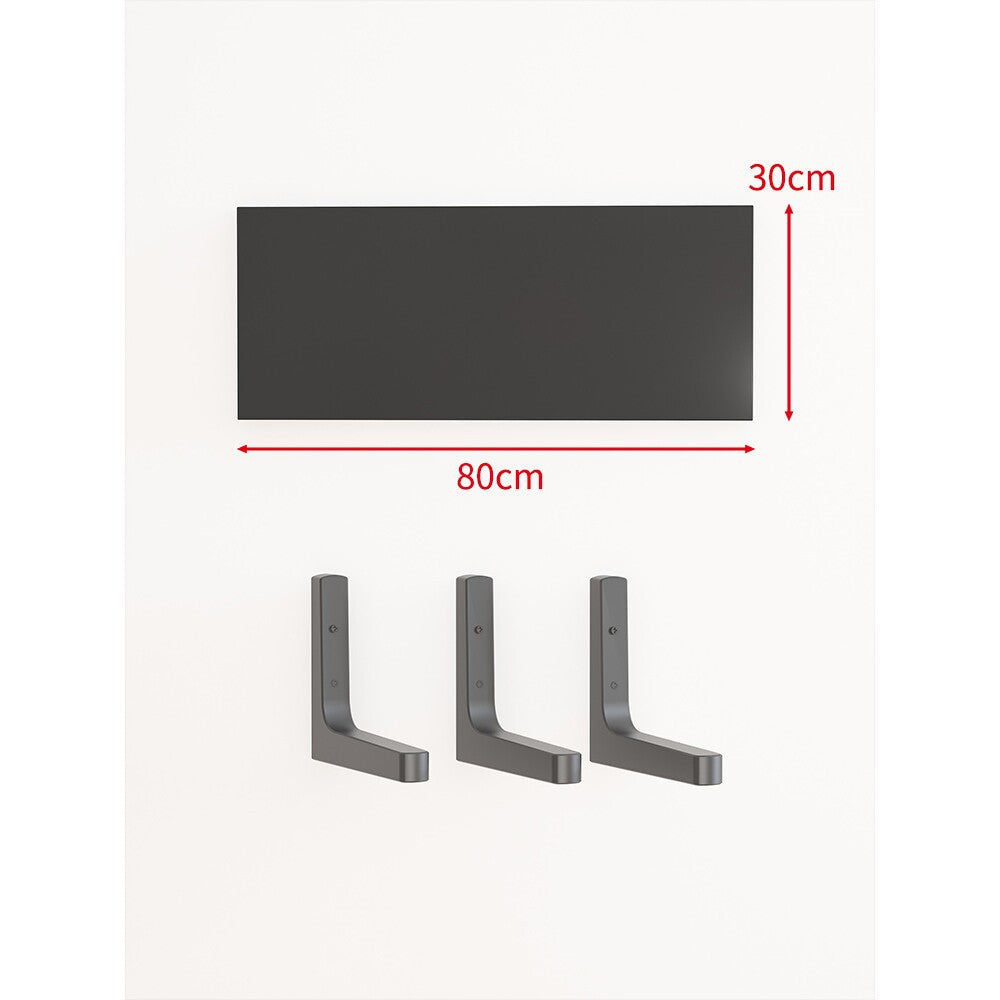 Long Narrow Floating Wall Shelf Kit with Concealed Heavy-Duty Brackets