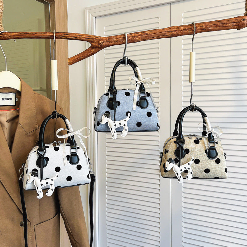 Whimsical Polka Dot Mini Handbag Kalsten