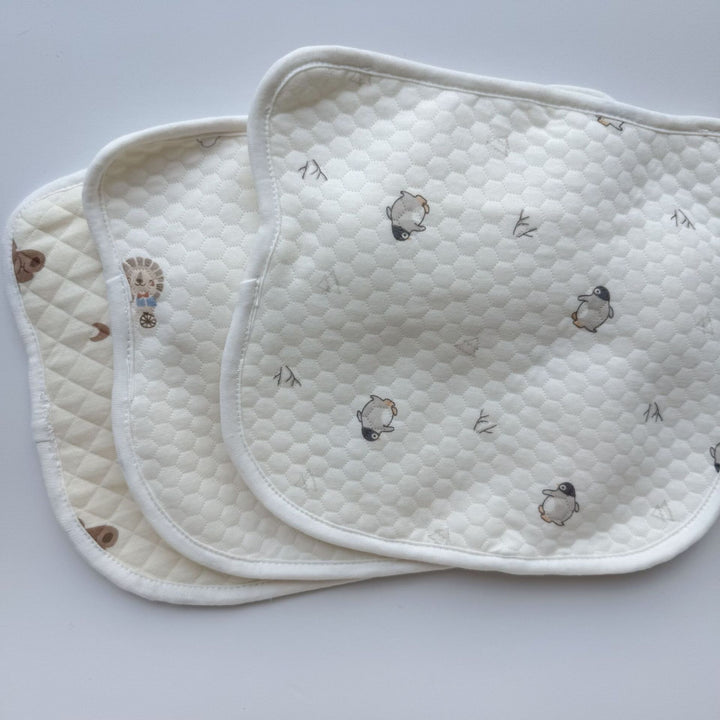 Quilted Cotton Honeycomb Baby Burp Cloth Insert