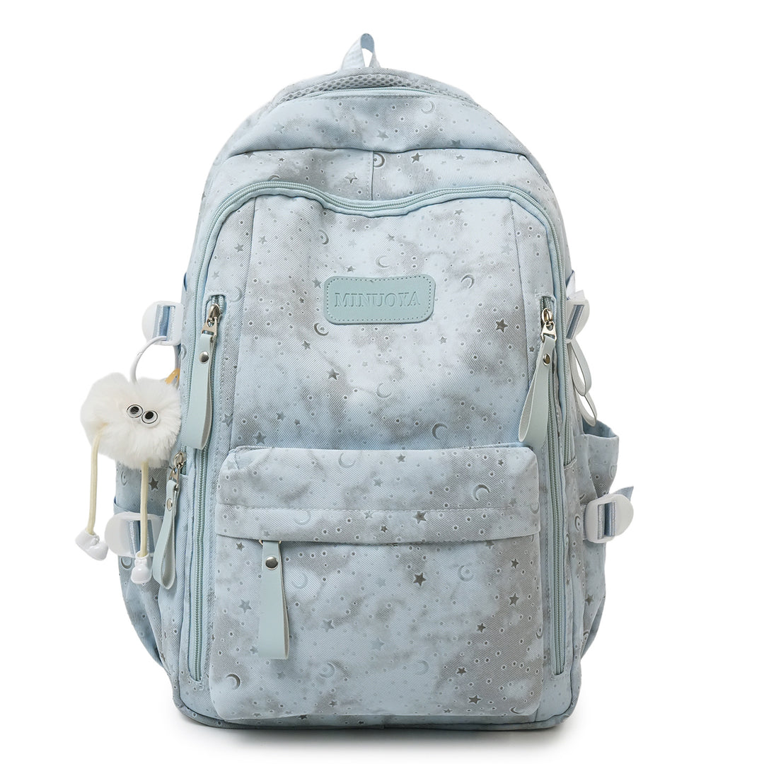 Trendy Stars and Moons Patterned Backpack Kalsten