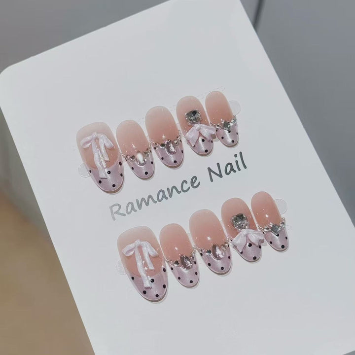 Elegant Decorative Press-On Nail Art Kalsten
