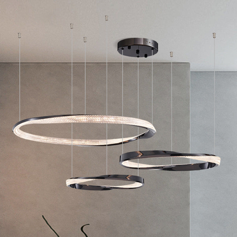 Modern Suspension Ring Chandelier