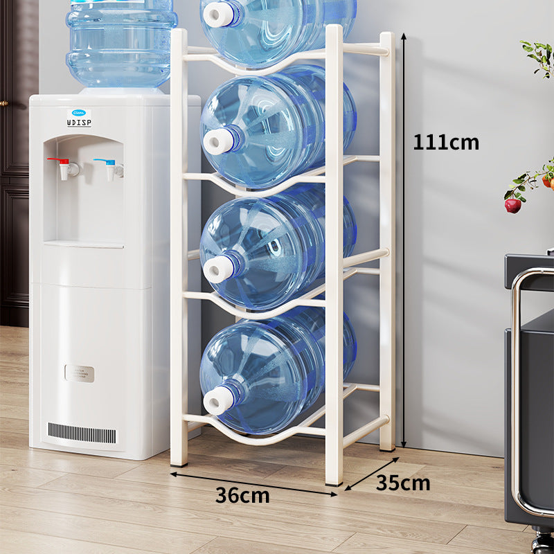 Heavy-Duty Triple-Tier Water Jug Rack for Large Bottles