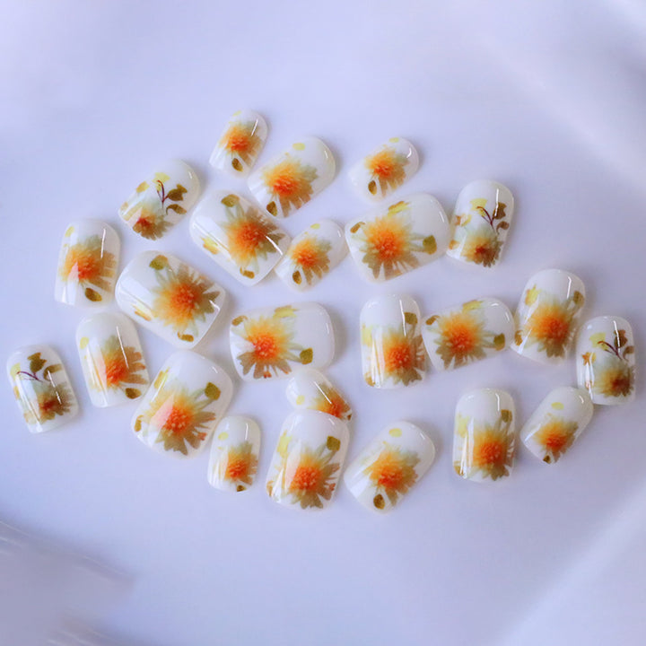 Floral Art Gel Nail Enhancements Kalsten 1789915696