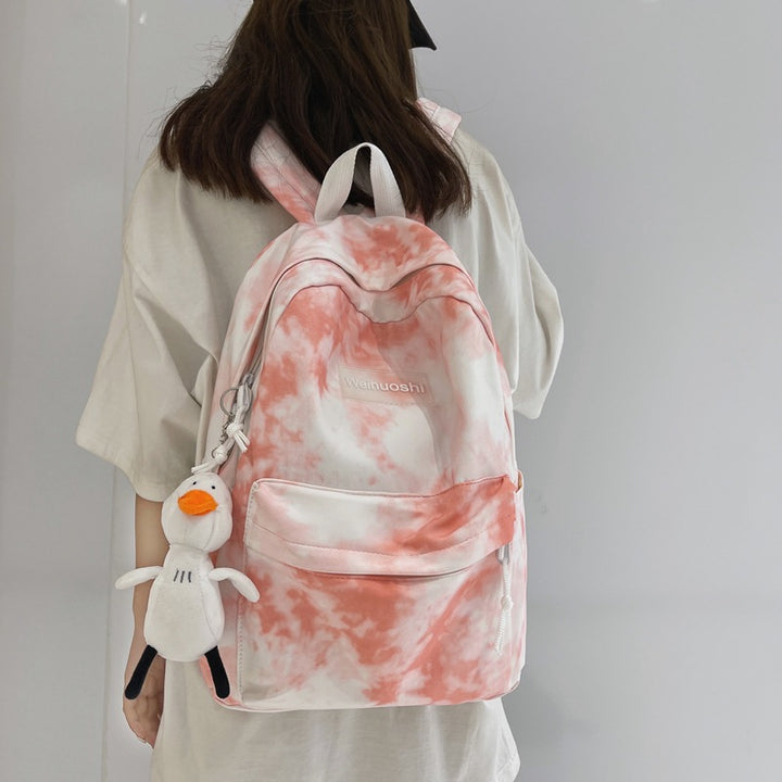 Cloud-Patterned Casual Backpack Kalsten