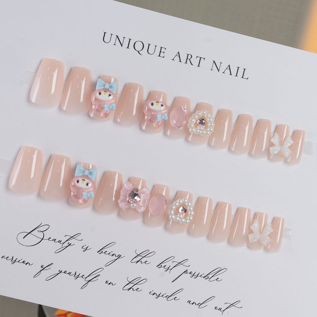 Decorative Character Press-On Nails