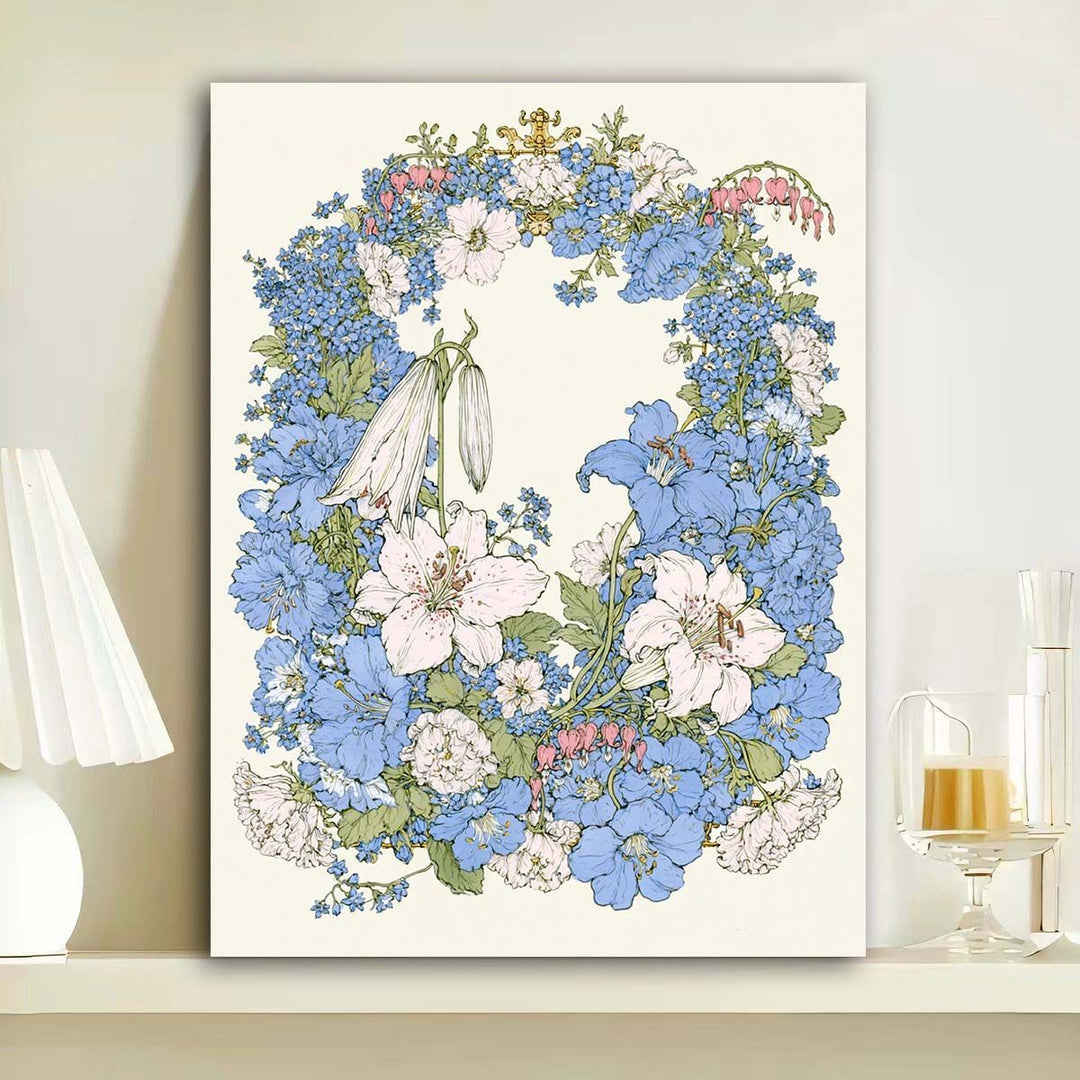 Botanical Floral Wall Art Kalsten