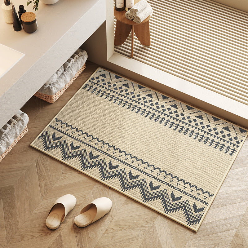 Playful Dachshund-Themed Bath Mat Kalsten