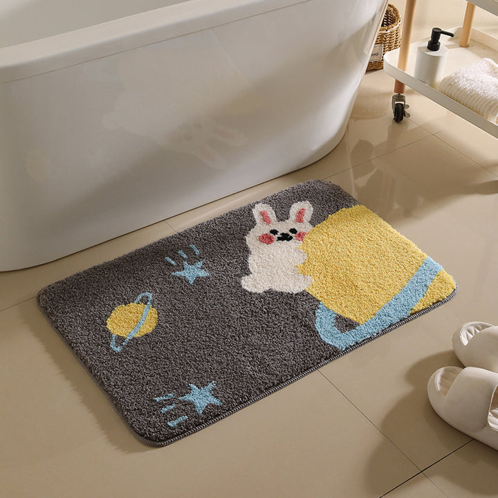 Soft Cotton Bathroom Mat Kalsten