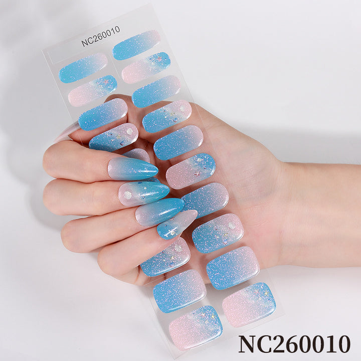 Water-Inspired Nail Wraps