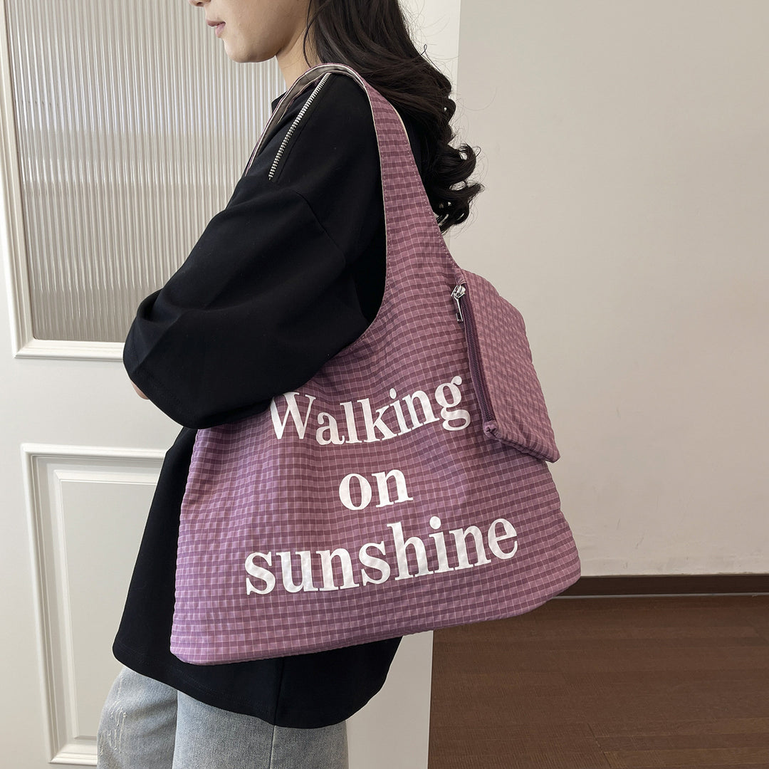 Large Capacity Lightweight Shoulder Bag