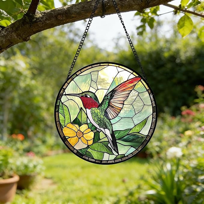 Stained Glass Phoenix Wall Art Kalsten