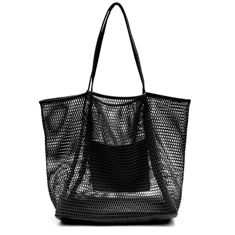 Beach bag in airy mesh design Kalsten