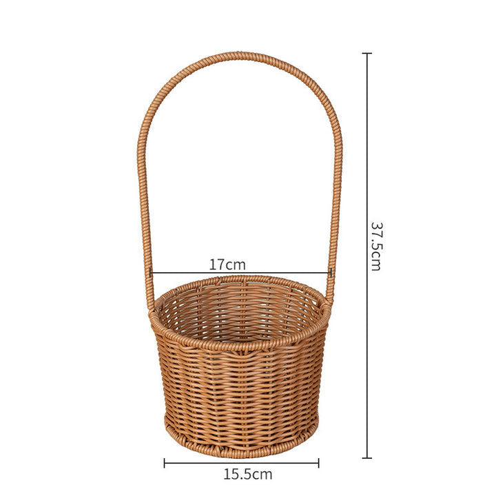 Handcrafted Wicker Storage Basket Kalsten
