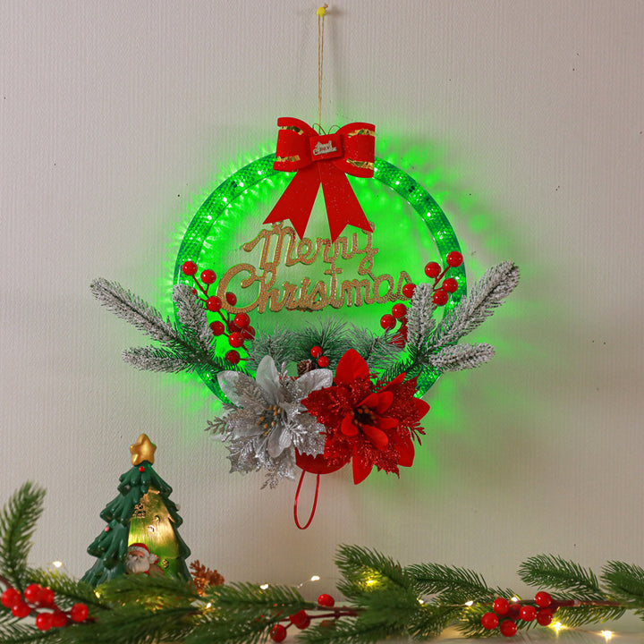 Illuminated Christmas Wreath Kalsten