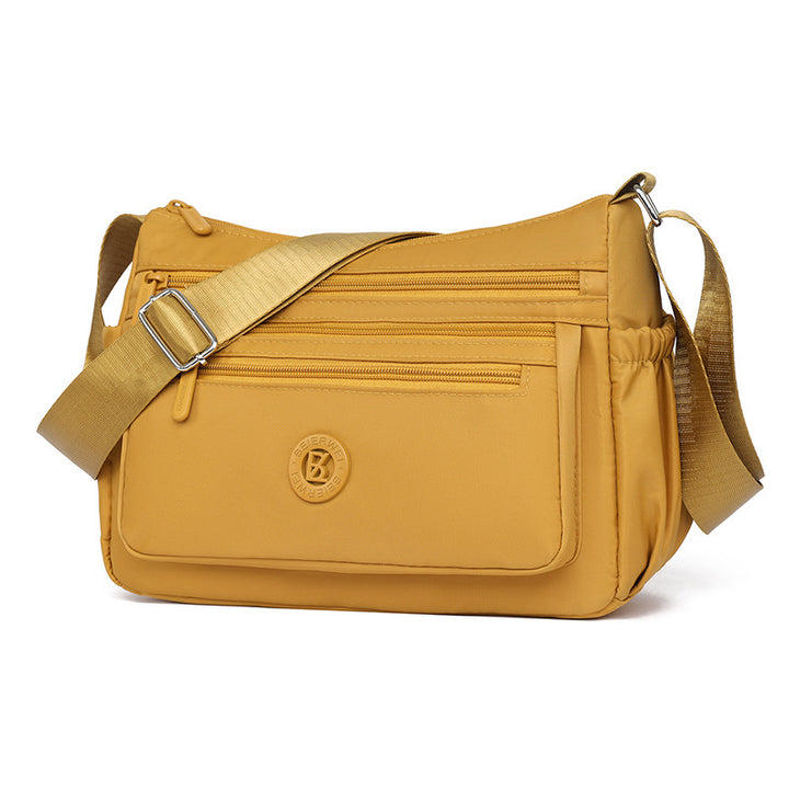 Versatile Multi-Compartment Shoulder Bag