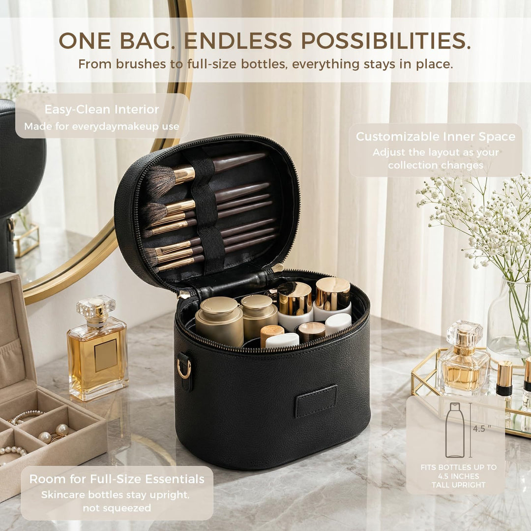 Cosmetic storage bag with removable compartments Kalsten